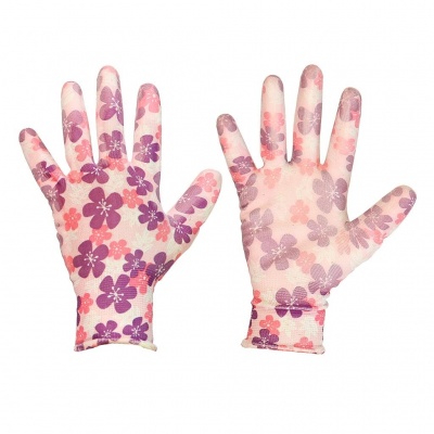 Перчатки садовые розовые, арт. 160